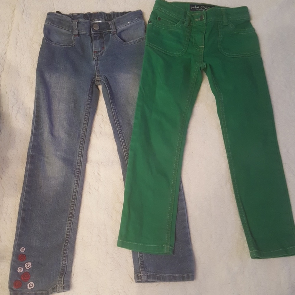 2 Gymboree and Mini Boden jeans, size 6